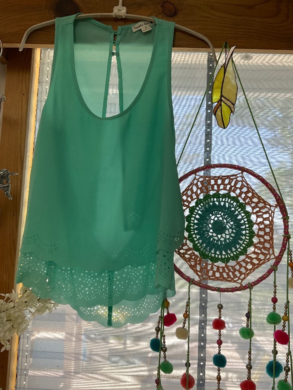 Sweet lil’ Dual Layer Aqua Tank Top